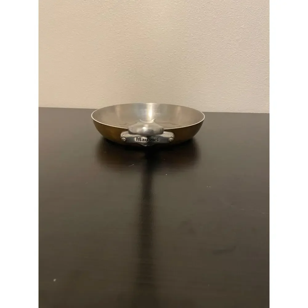 Mauviel Copper Frying Pan Stainless Steel Interior 8